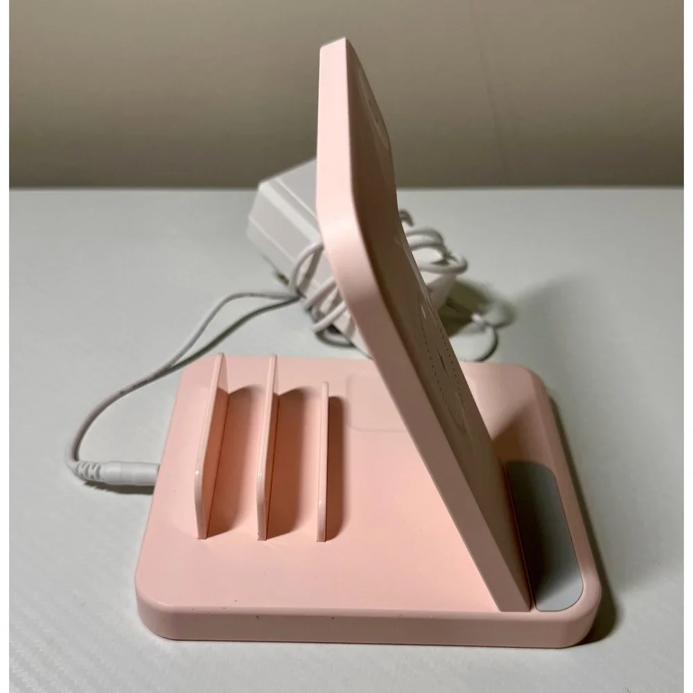 Generic G805 Wireless Charging Station Excellent Pink Multi-Device Dock 36W